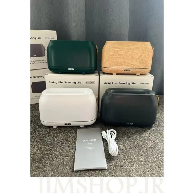 بخور سرد طرح شعله مدل HZ005 رنگ فقط مشکی