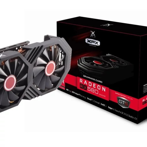 کارت گرافیک مدل XFX RX580 8GB (کارکرده) ماین شده