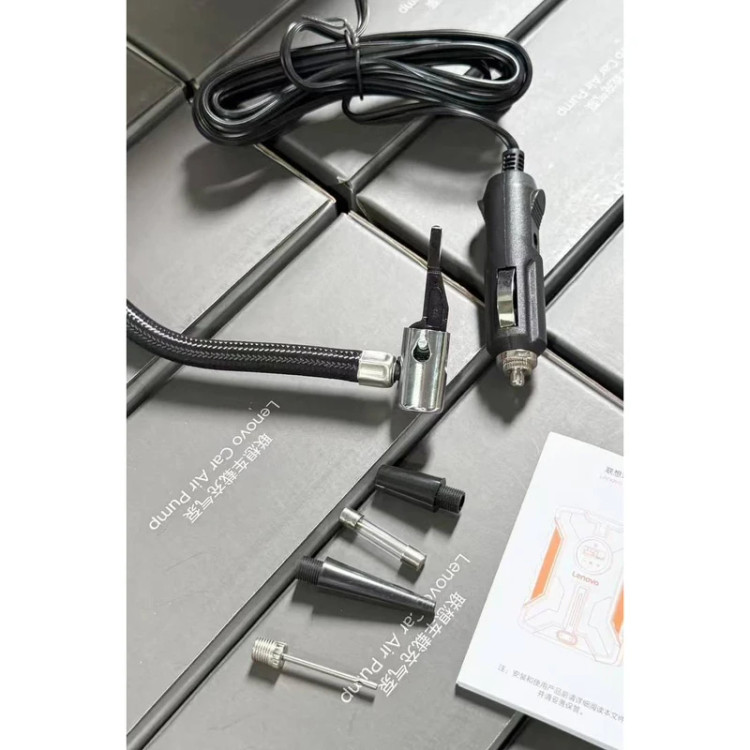 پمپ باد فندکی خودرو دیجیتال Lenovo