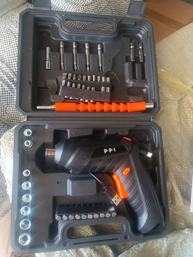 پیچ گوشتی شارژی ۴۷ تیکه تاشو
