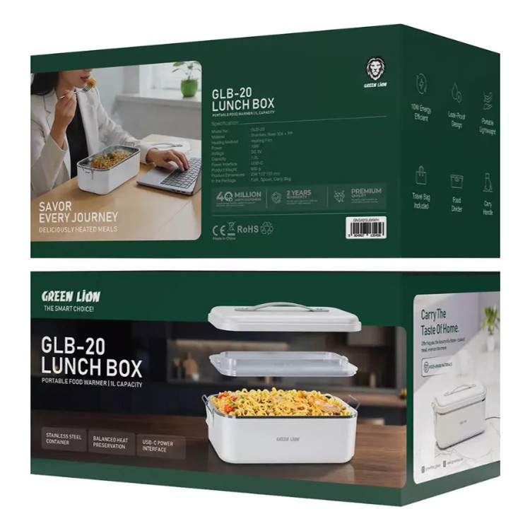 لانچ باکس گرمکندار گرین لاین