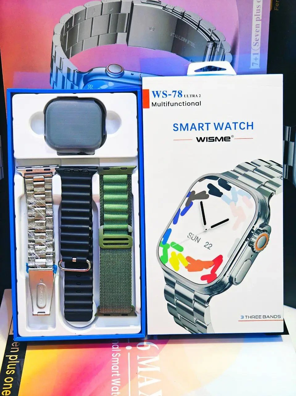 ساعت هوشمند اورجینال WISME WS-78