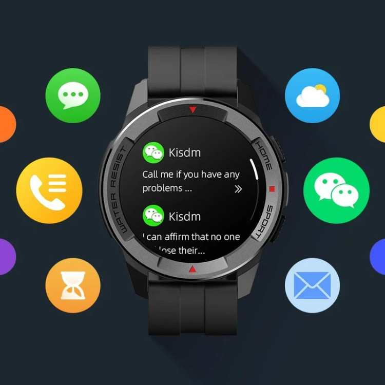 ساعت هوشمند میبرو مدل Mibro Watch X1 رنگ مشکی