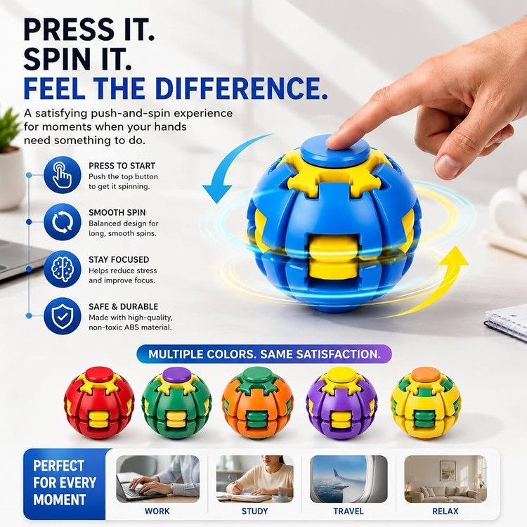 فیجت ضد استرس مدل Fidget Ball