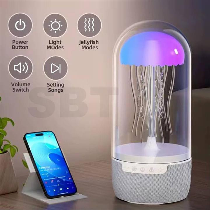اسپیکر بلوتوثی و چراغ خواب عروس دریایی