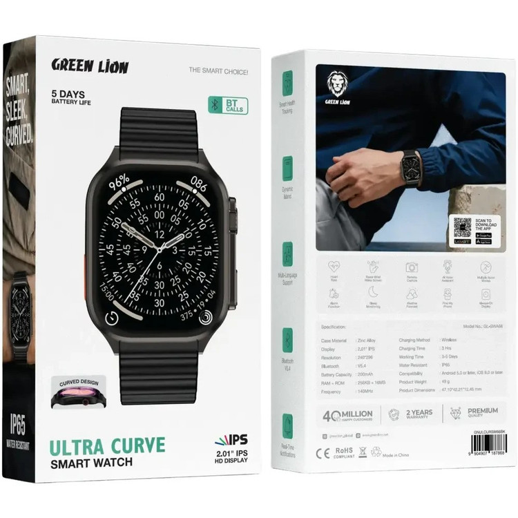 ساعت هوشمند گرین لاین Ultra Curve