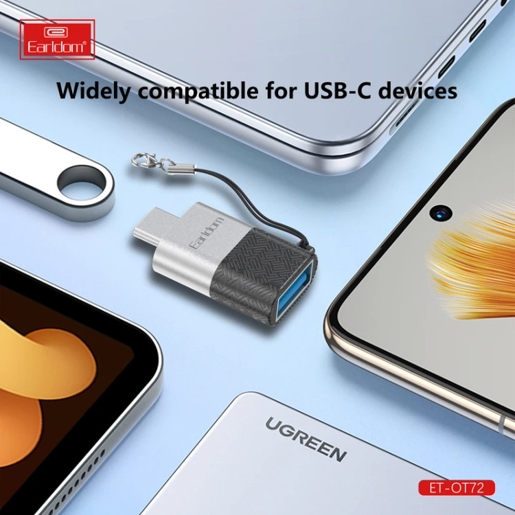 تبدیل USB3.0 OTG به تایپ سی ارلدام