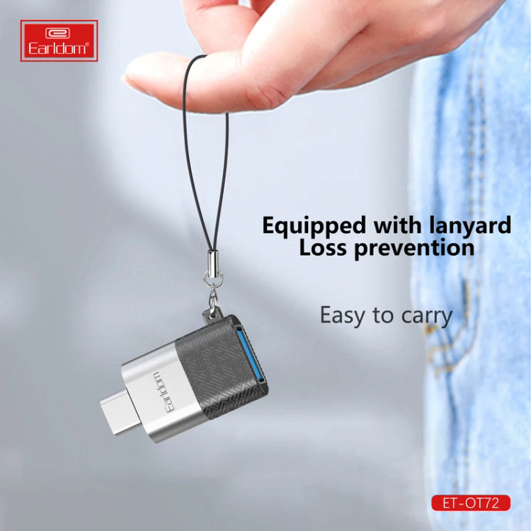 تبدیل USB3.0 OTG به تایپ سی ارلدام